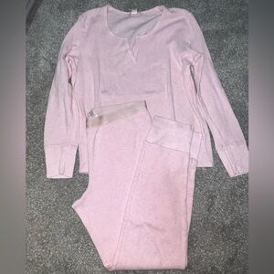 Victoria’s Secret waffle pajama set